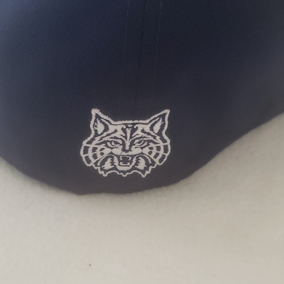 Arizona Wildcats Fitted Flat Bill Hat - Picture 4 of 4